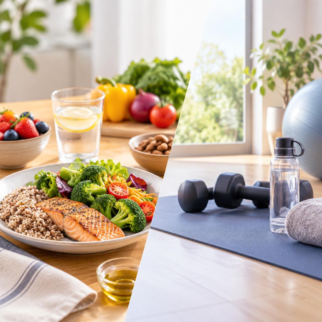 運動と食事管理を味方に。続けられる習慣づくり